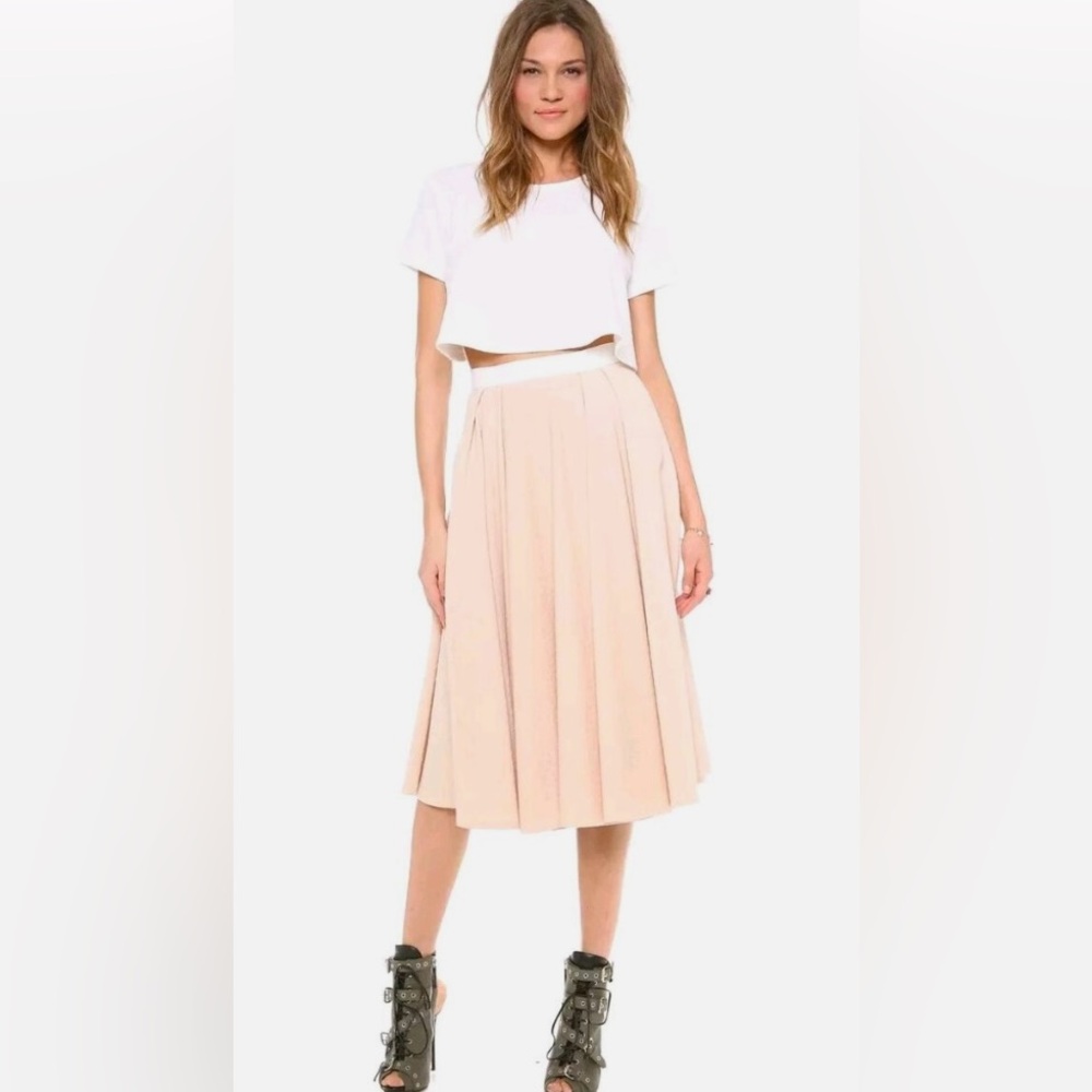 Torn by Ronny Kobo midi skirt